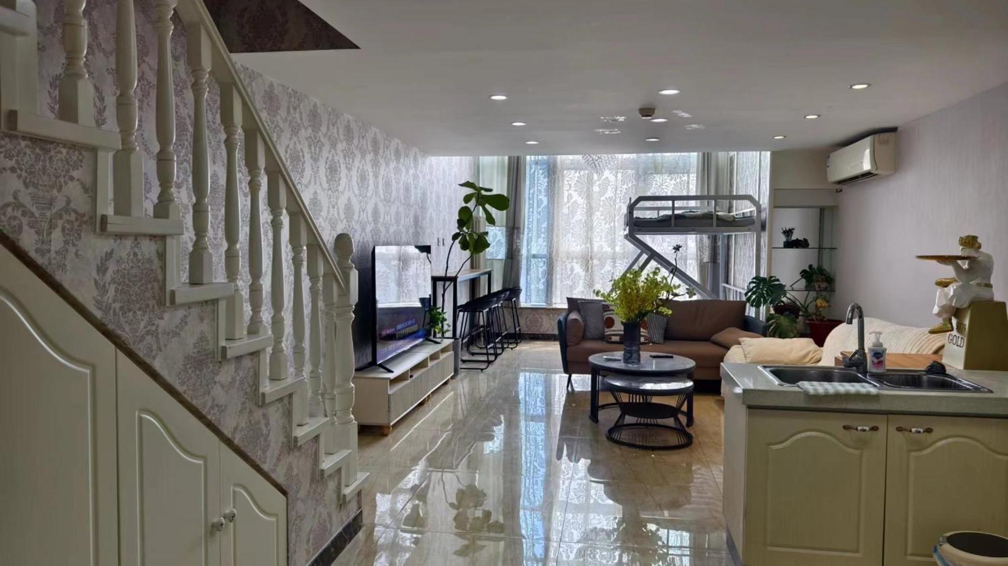 Chaoyang Joy City Hardcover Apartment Beijing Eksteriør bilde